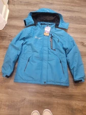 MOERDENG Waterproof Ski Jacket Warm Winter Snow Coat Mountain Windbreaker L 