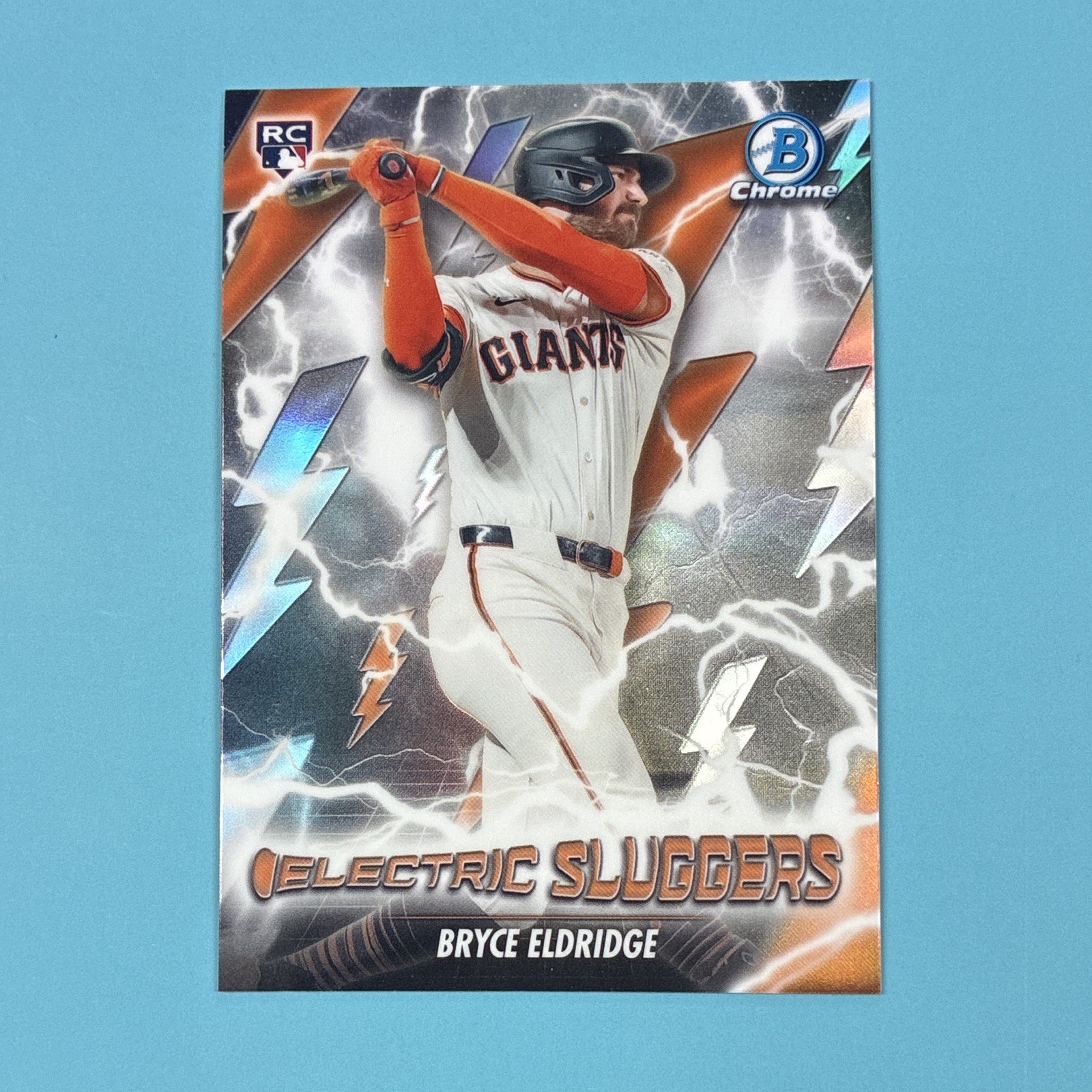 Topps 2026 Bowman Chrome Bryce Eldridge Electric Sluggers #ES-11 RC - Giants