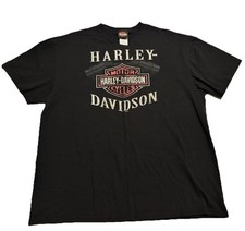 Harley Davidson Men&rsquo;s Black Short Sleeve T-Shirt El Paso TX Barnett Sz XL Logo