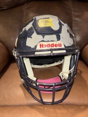Riddell Speed Flex Large Football Helmet (Flat Navy W/ Navy Blue
