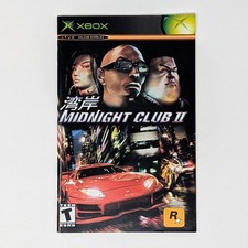 Midnight Club II Xbox Manual No Game 