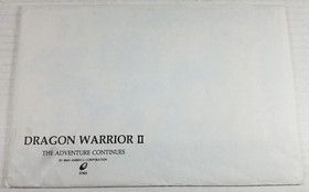 Labyrinth World of Dragon Warrior II 2 Nintendo NES Poster Letter and Envelope