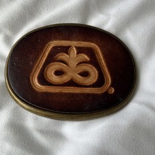 Pioneer Belt Buckle Bronze Tone Agriculture L...