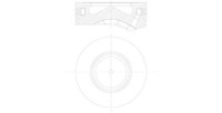 Mahle 081 PI 00105 000 Kolben FüR BMW