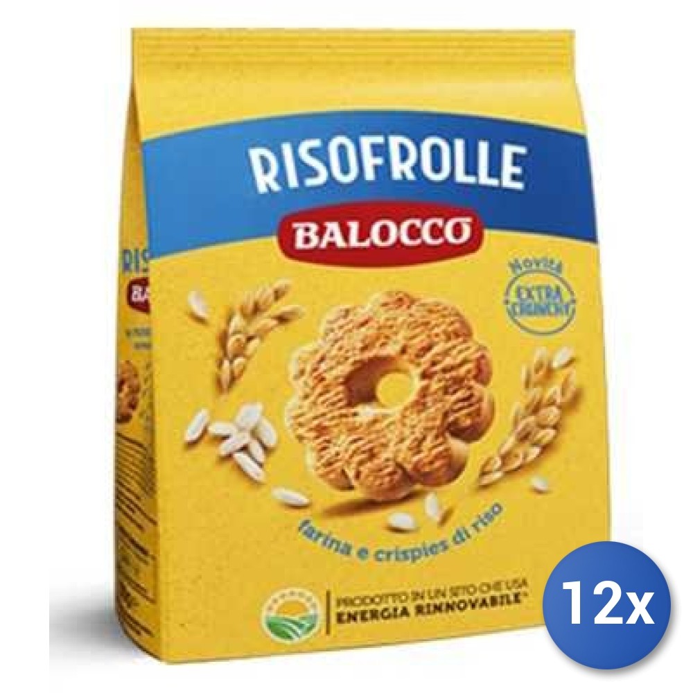 12x Multipack Balocco Cookies 700g Risofrolle