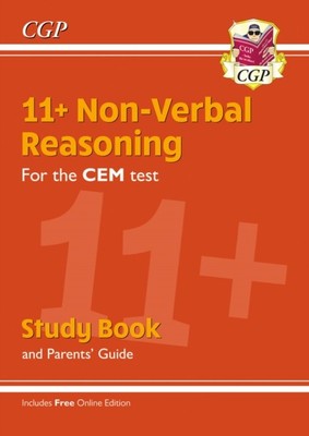 11+ CEM Non-Verbal Reasoning Study Book (with Parents  Guide & Online Edition)