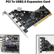 1 PCI to 4 Ports External 1 Port Internal USB 2.0 Expansion Card Chipset for NEC