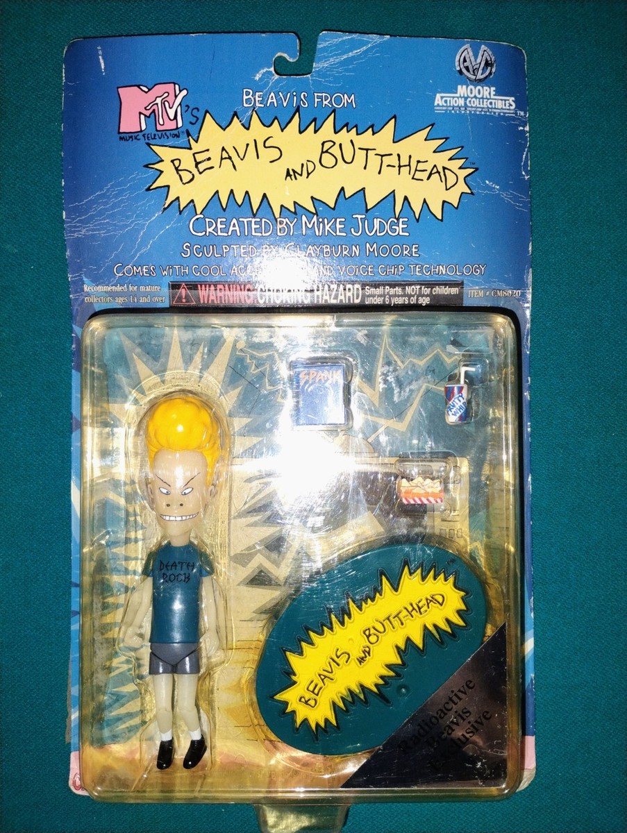 MTV Beavis and Butt-Head フィギュア MTV Beavis And Butt-head Beavis Figure. 1998 Moore Action
