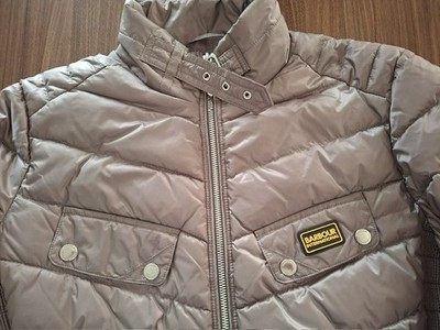 Barbour Jacke Damen 38, 100 % Polyester, Gesamtlänge 64 cm