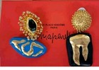 Rare Find Schiaparelli Anantomy Earrings. — photo 3