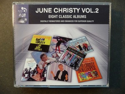 June Christy Vol. 2, vier CDs, eight classic albums, remastered