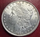 1885 Morgan Silver Dollar. High Grade. Free Shipping
