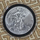 2017 $1 American Silver Eagle 1 oz Brilliant Uncirculated in capsule