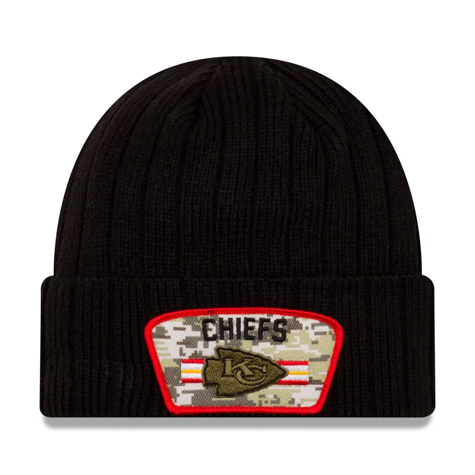 NEW ERA Kansas City Chiefs Salute To Service 2021 Knit