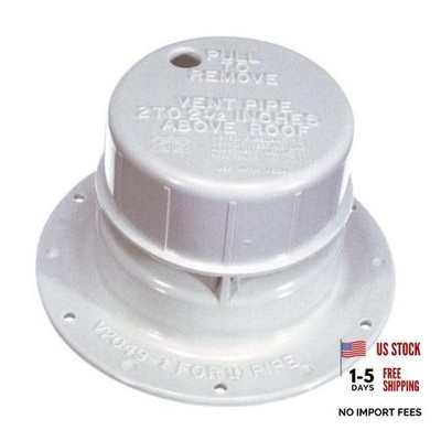 , Inc. 88181 Mobile Home Plumbing Vent Cap , White 1 Count (Pack of 1)