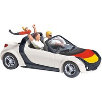 "Busch 49308 H0 Smart Roadster \"FußBall Fieber 2024\" H0 + Neu"