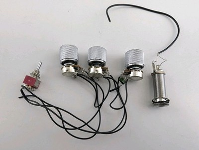 Kramer Pacer Classic Series Wiring Control Harness With Knobs 250k Pots