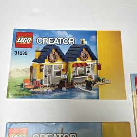 Lego Creator 31038 Instruction Manuals Only (3) Books