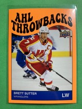 2023-24 Upper Deck AHL Throwbacks #TB-16 Brett Sutter