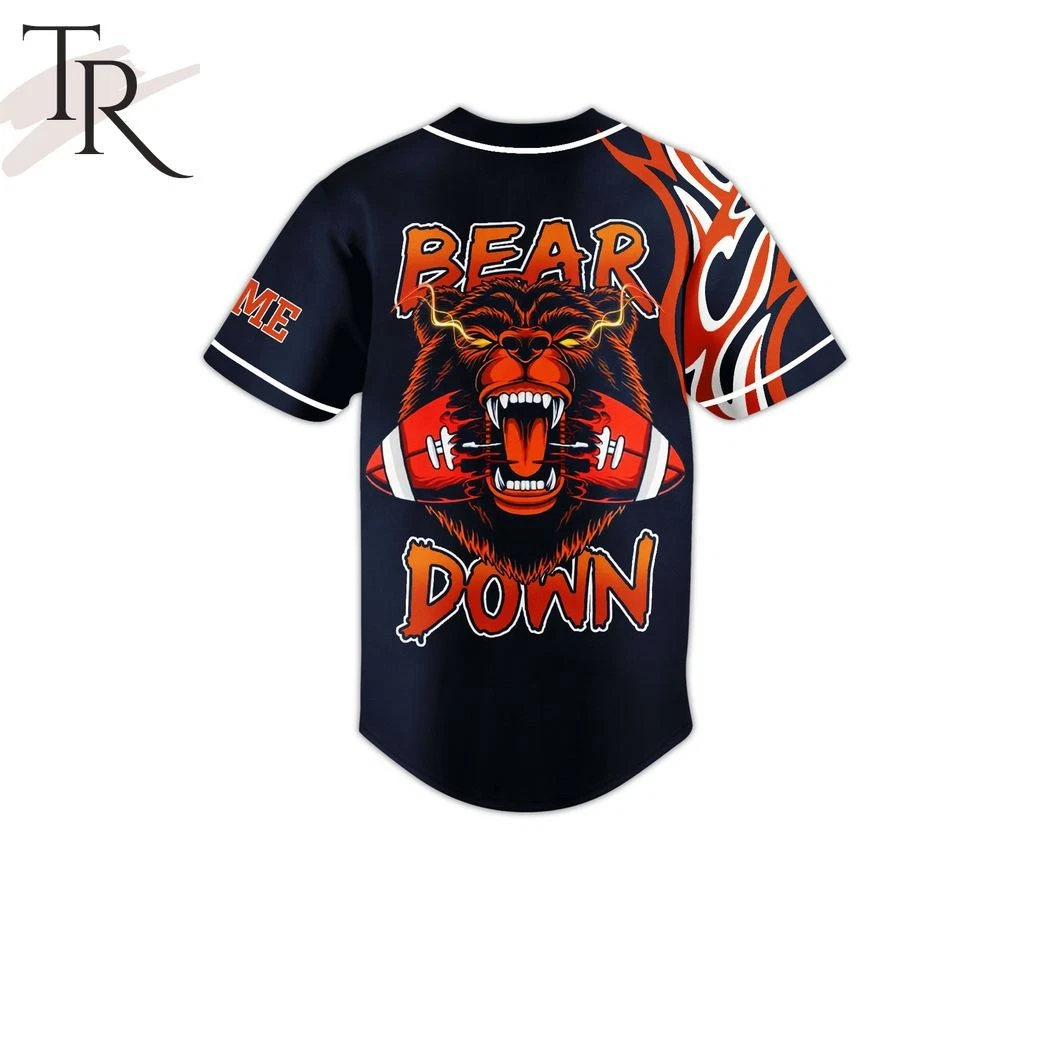 Customized Chicago Beers Down Baseball Jersey