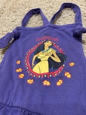 Vintage Purple Disney Princess Pocahontas Dress for Girls