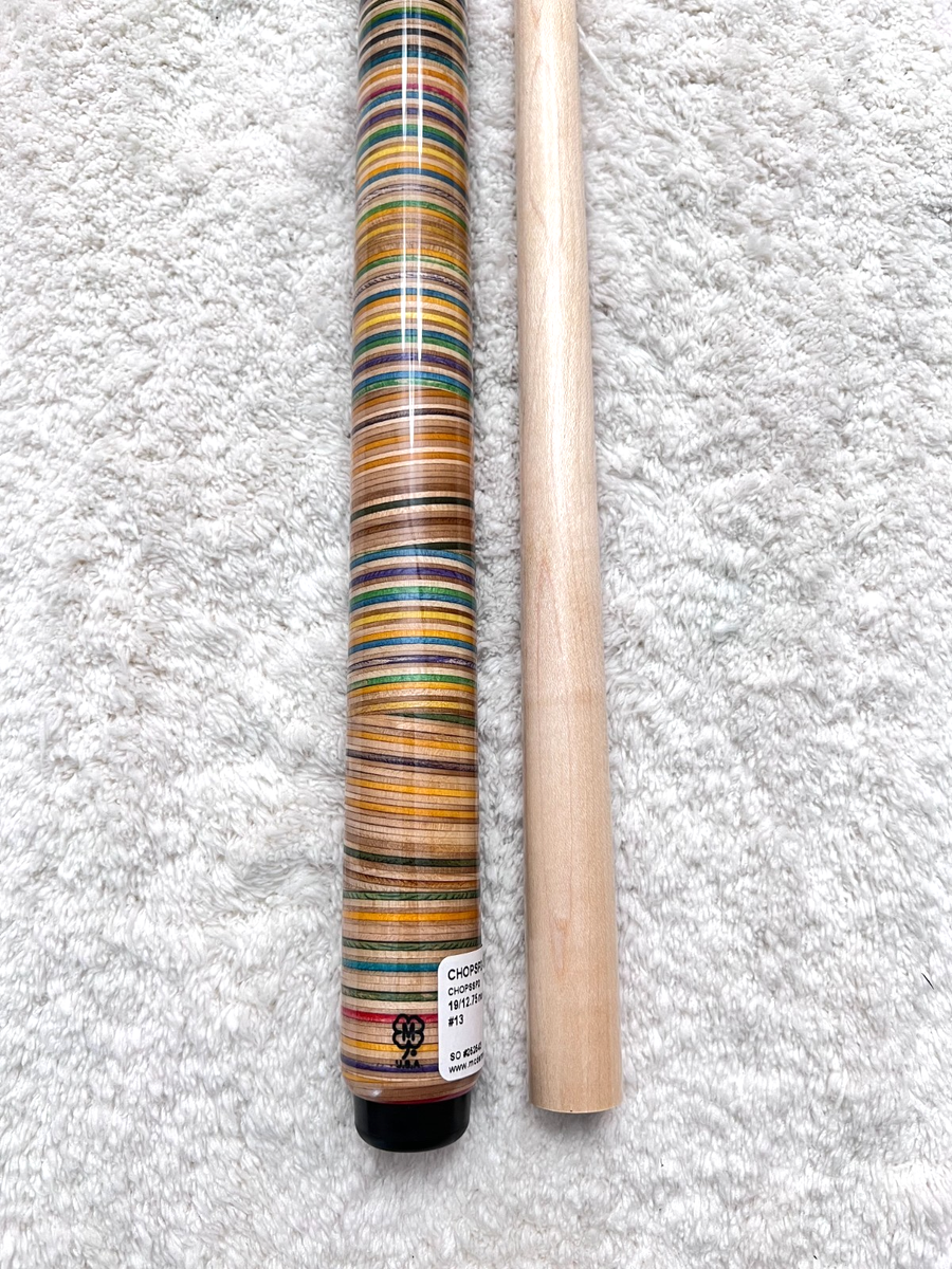 CRAZY CROOKED INLAYS! McDermott CHOPS SP2 Pool Cue Recycled