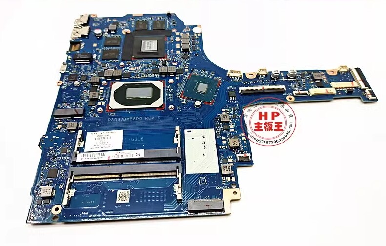 For HP 16-A TPN-Q241 Motherboard DAG3JBMB8D0 M02033-001 i5-10300H