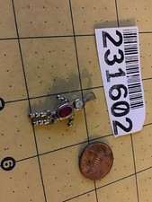 STERLING SILVER .925 BIRTHSTONE Red Boy CHARM