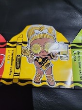 CRAYELLOW CUTIE LOL CRAYOLA SERIES Doll. new OPENED