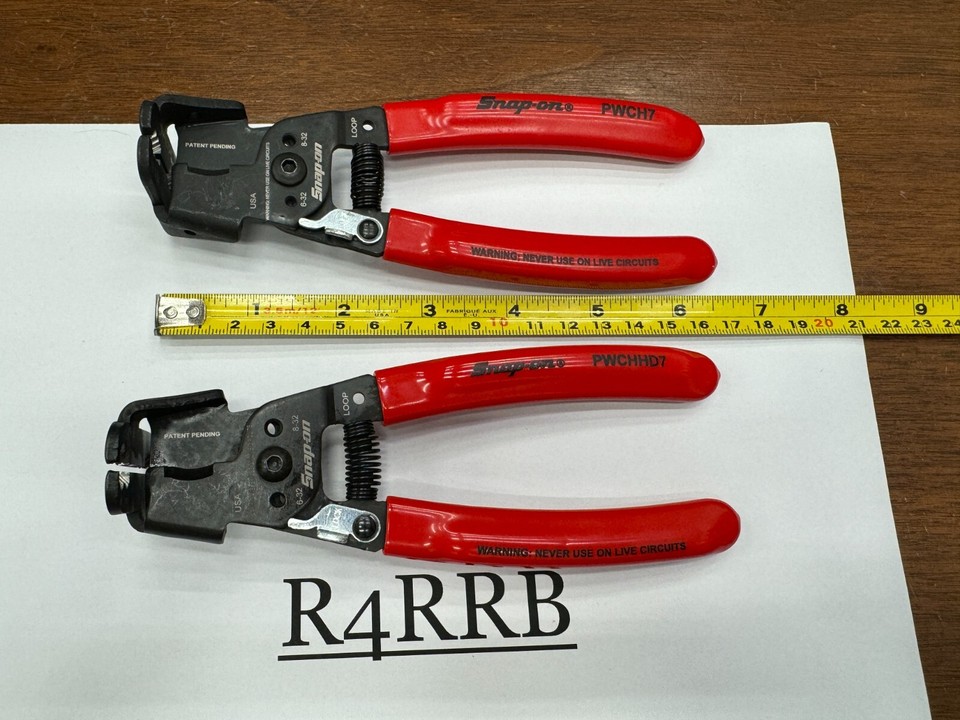 NEW NO RESERVE Snapon Tools Inline 90° Angle Wire Stripper Cutter