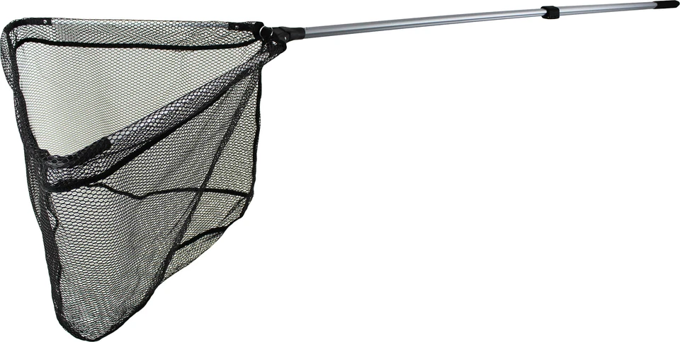 Teleskopkescher Raubfischkescher Unterfangkescher Angelkescher Gummiert Aluminiu