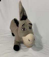 Shrek 2 Donkey Jumbo Giant Stuffed Animal Plush 21" 2004 Hasbro Dreamworks