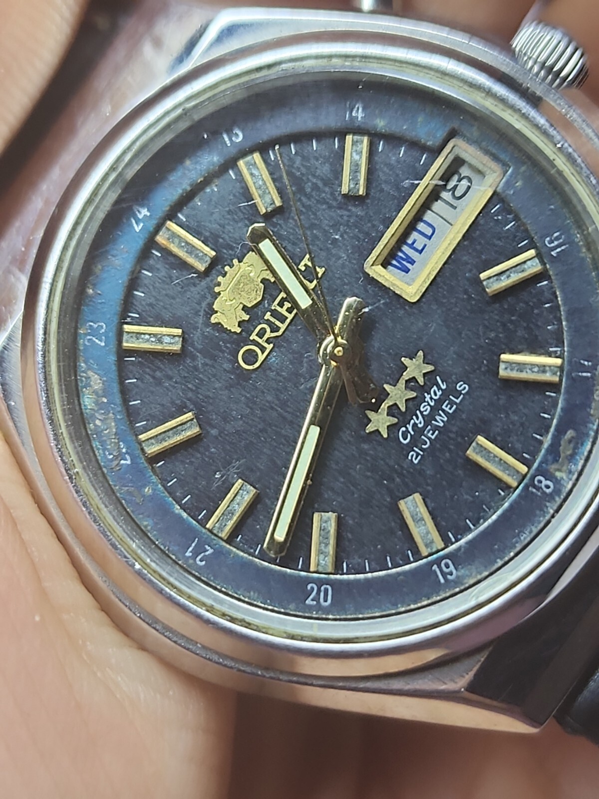 Vintage Orient Mechanical Automatic Movement Anal… - image 5