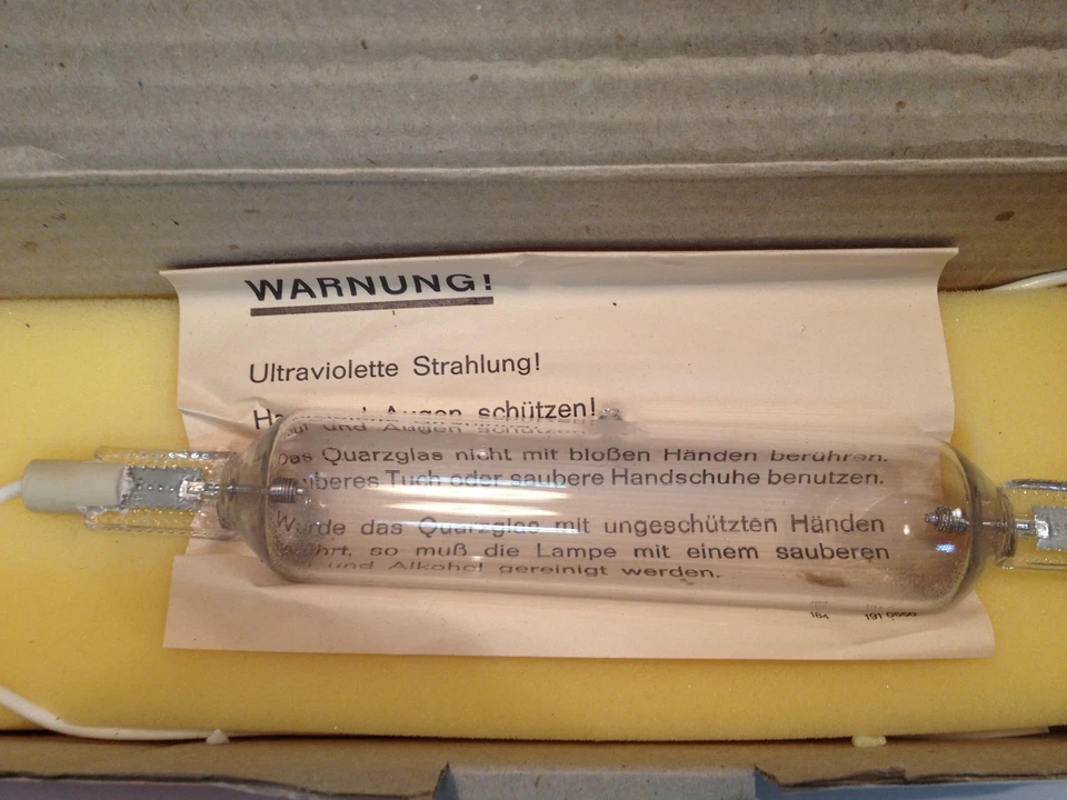 OSRAM ULTRAMED UV-HOCHDRUCKSTRAHLER 4000W 380V HALOGEN-METALLDAMPF-STRAHLER LAMP - Bild 3 von 4