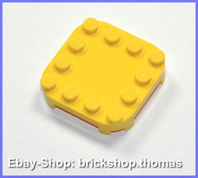 Lego Plattform Super Mario gelb - 66792 - 4x4x2/3 Plate Round Yellow - NEU / NEW