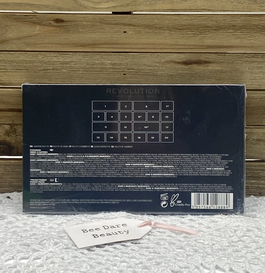 Makeup Revolution London ~Jack~  Shadow Palette 20 Shades New In Sealed Box - Image 2 of 4