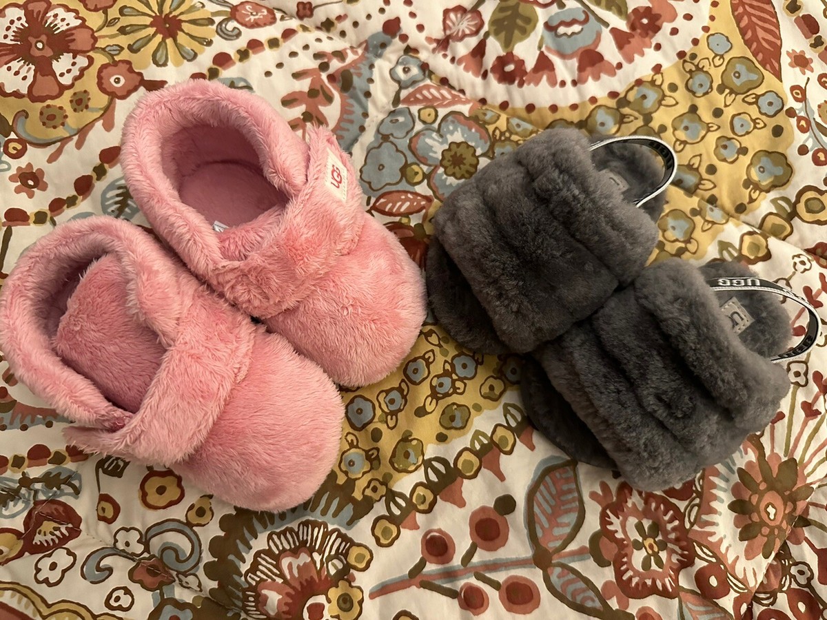 Baby Fluffy Ugg Slide Ugg Fluff Yeah Slide Ugg Slippers For Baby