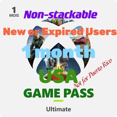 Buy Xbox Game Pass Ultimate 1 Month Non-Stackable Microsoft Store