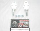 <!--F#f_0-->FORD 1932 CLOSED CAR WINDSCREEN SLIDE ARM PIVOT BRACKETS HOT ROD / ORIGINAL<!--F/-->