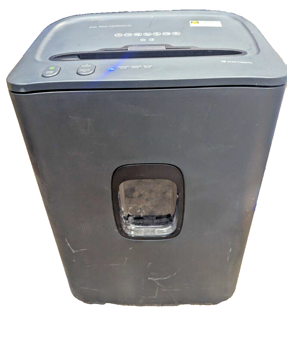 Royal 18MC 18-Sheet Microcut Paper Shredder Heavy Duty-Tested Office Bin XL--image