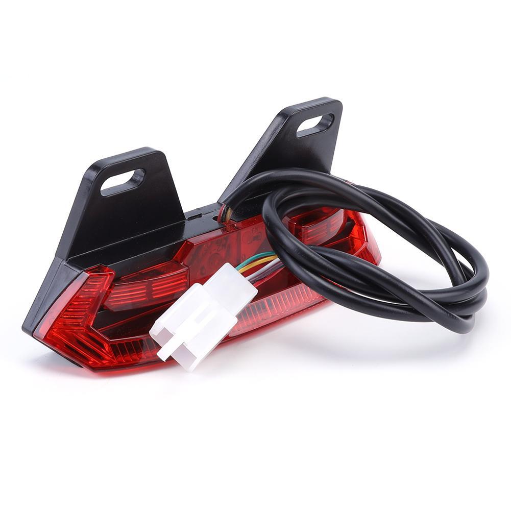 12V Electric Bicycle Lamp with Turn Signal Waterproof LED Ebike