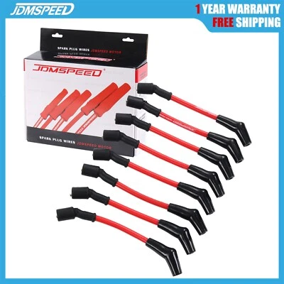 JDMSPEED 10.5 mm High Heat Spark Plug Ignition Wires Set LSx LS1 LS2 LS3 LS6 LS7 - Bild 1 von 4