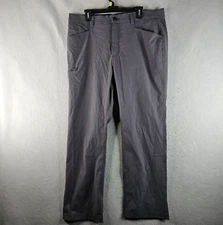 Orvis Tech Pant Mens 38x30 Gray Water Repellent Performance Stretch Outdoors