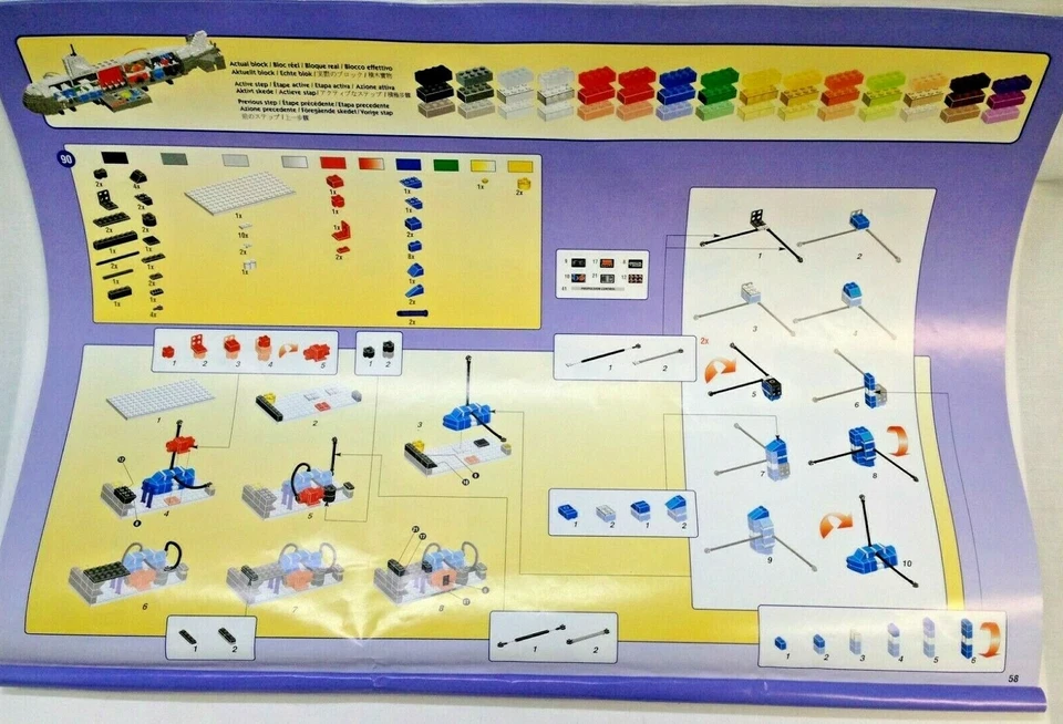 Vintage Mega Bloks Pro Builder Sea Wolf submarine #9775: Propulsion Control - Image 4 of 4