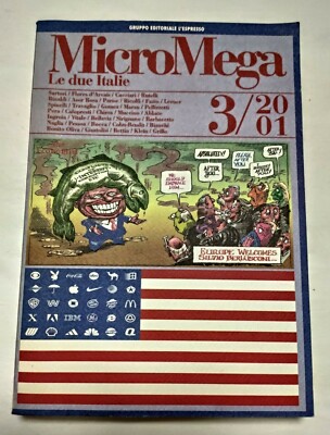 MICROMEGA NR. 3 01 2001 DIE BEIDEN ITALIENISCHEN KULTURZEITSCHRIFTEN SEHR GUT