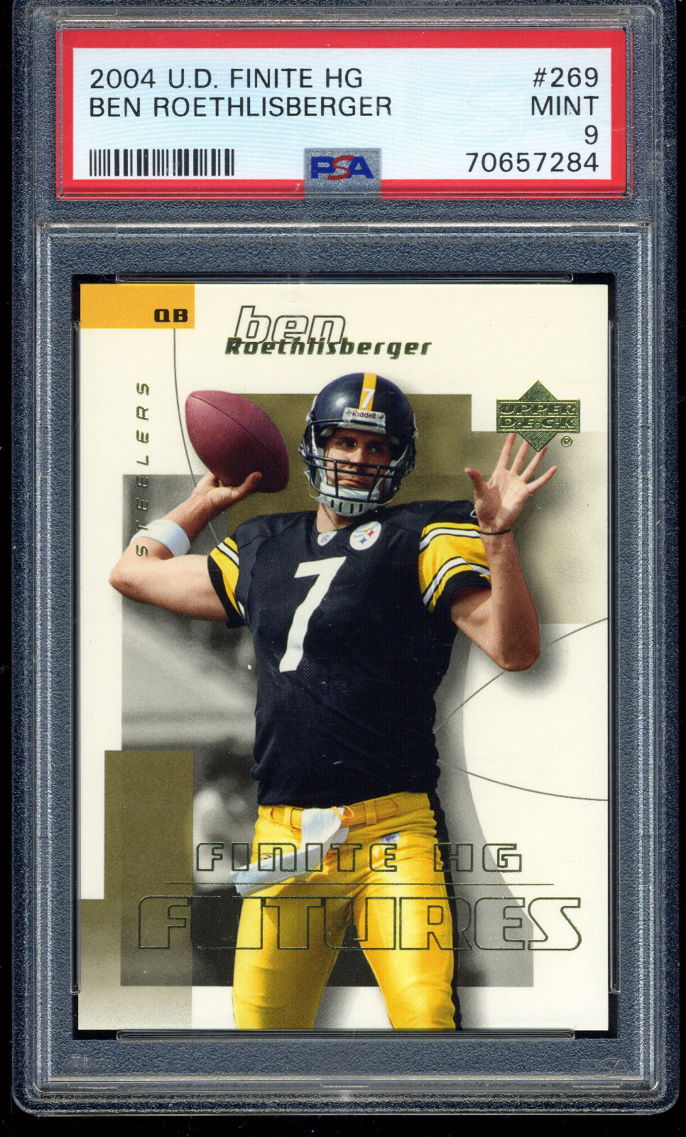 Ben Roethlisberger Upper Deck Finite HG #269 Base