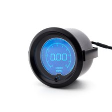 2" 52mm Universal Car 7 Color LCD Digital 0-10000 RPM Tachometer Gauge Meter