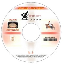 OLD TIME RADIO 257 FILES OTR MISTERY CRIME DETECTIVE SHOWS MP3 AUDIO DVD ROM