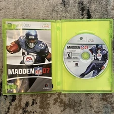 🔥 Madden NFL 07 (Xbox 360, 2006) CIB. VG. See Description