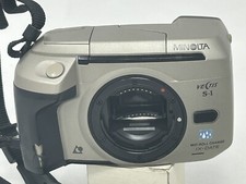 Minolta Vectis S-1 APS SLR Film Camera Body Only, WORKS